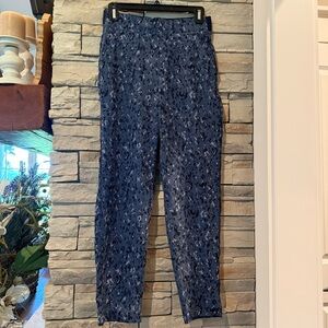 Athleta Brooklyn Women’s Size 2 Ankle Pants Captivate Chrome Blue